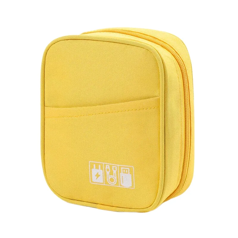 sac de rangement étanche pour câble de données de voyage, étui pour écouteurs, banque d'alimentation usb, accessoires numériques portables, nouveau