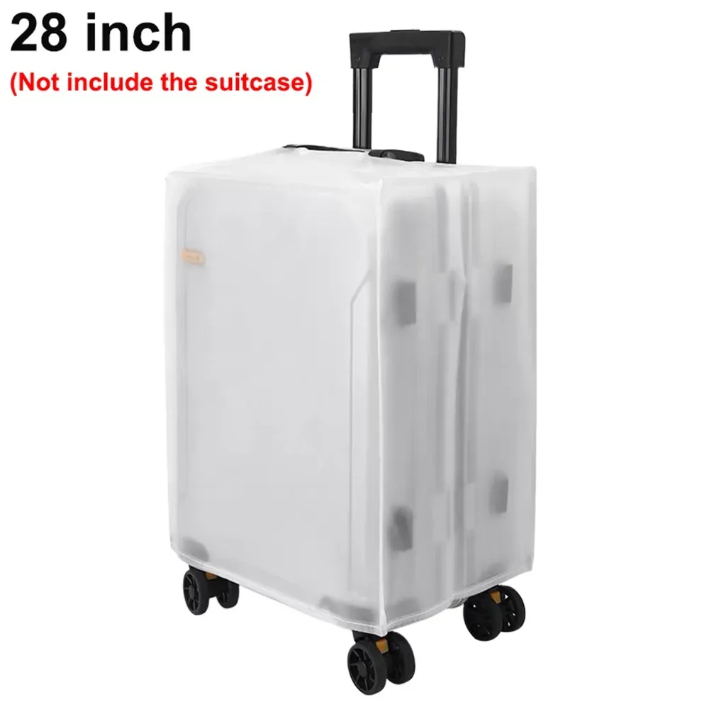 nouvelle housse de protection pour bagages givrée, anti-poussière, durable et imperméable.