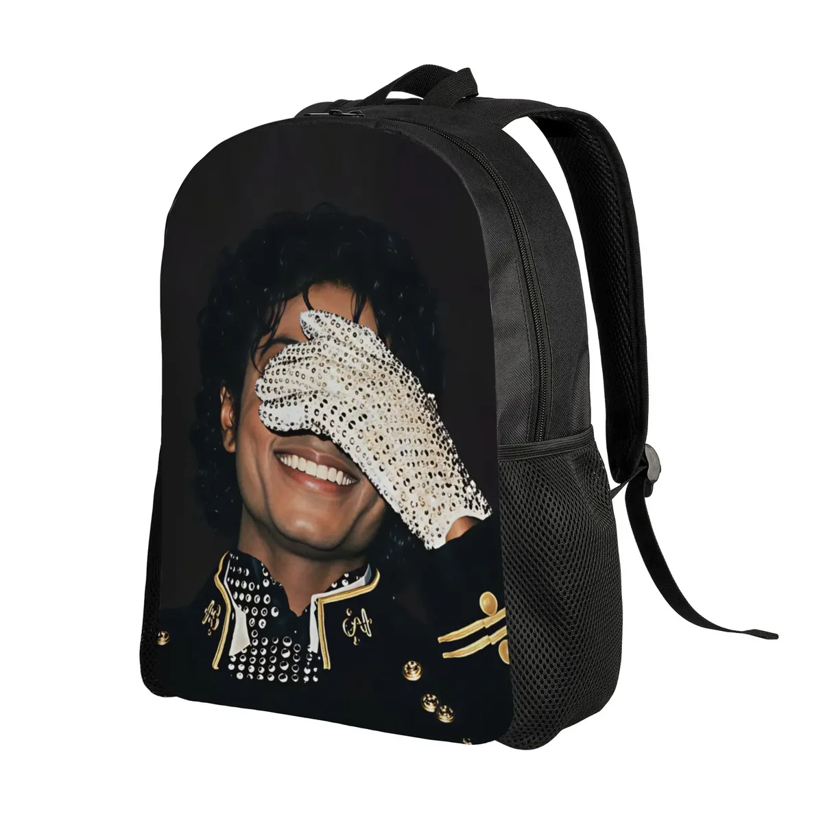 sac à dos m-michael jacksons pour jeunes, sacs à dos légers en polyester, sacs modernes pour lycéens, sac à dos de randonnée de haute qualité