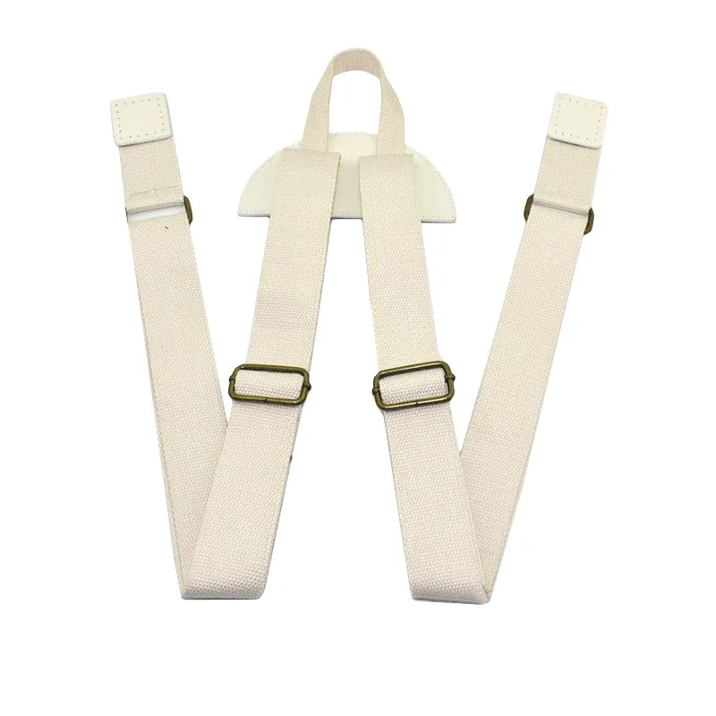 sangle de sac à dos réglable en toile durable, remplacement, sac à dos, livre scolaire, sac, ceinture en cuir, noir, lancé, accessoires