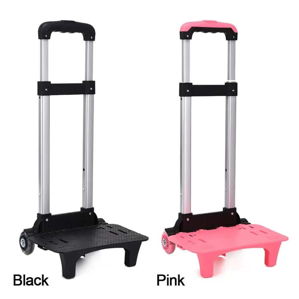 Bagage de voyage durable en alliage d'aluminium, 2 roues, porte-tige de poulie, sac pour animaux de compagnie, support de chariot, sac à dos pour étudiant