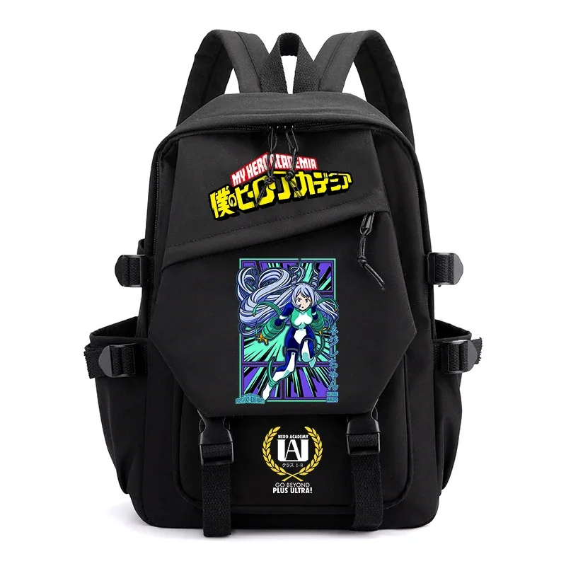 petit sac à dos my hero academia anime pour filles, sac à dos léger et décontracté pour étudiants, sac à dos de voyage pour l'école
