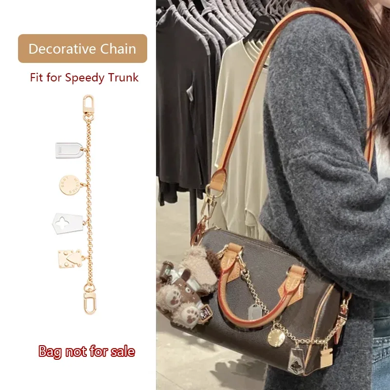 Chaîne décorative pour coffre rapide25, chaîne de sac, breloque de sac, porte-clés de décoration, étiquette de bagage, accessoires de sac de carte d'embarquement