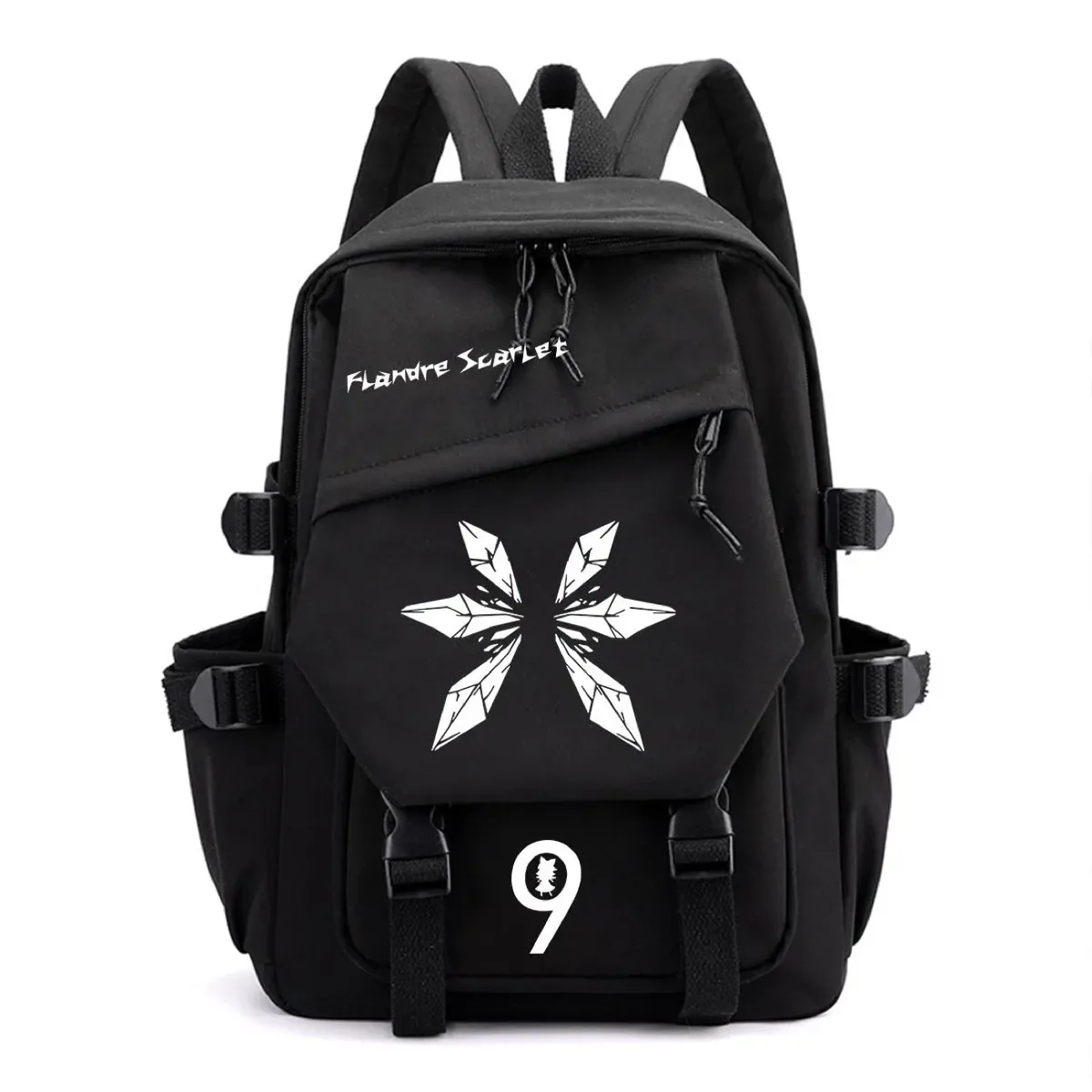 sac à dos touhou project sac à dos de voyage de grande capacité pour étudiants, imprimé dessin animé hakurei reimu kirisame marisa