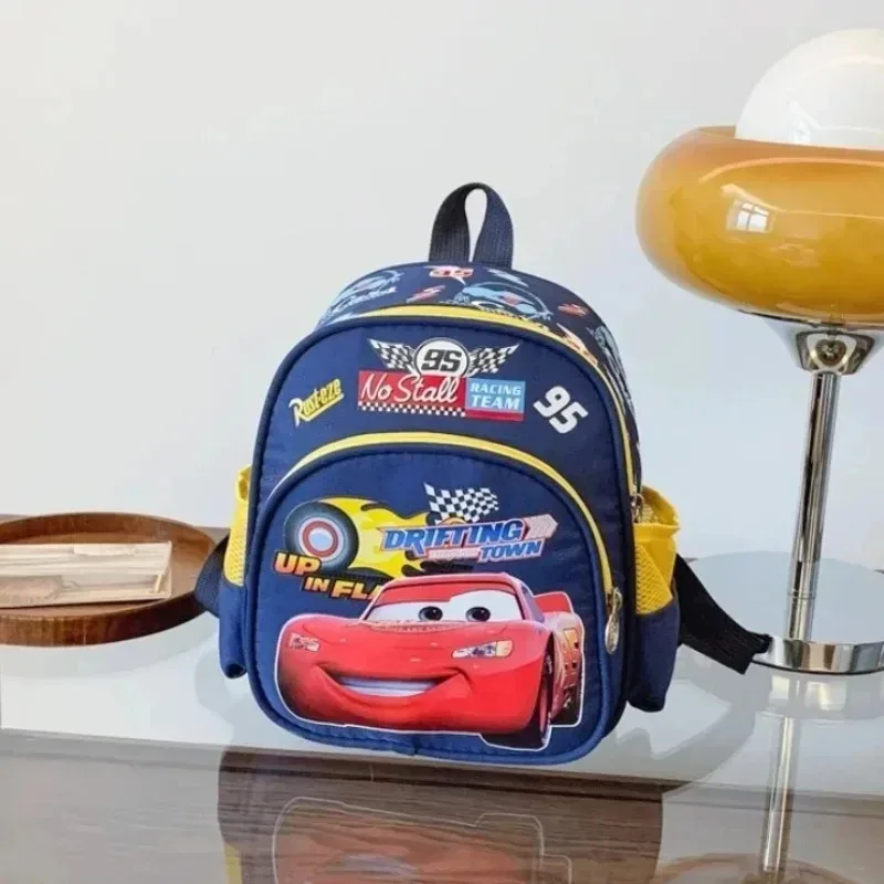 nouveau sac à dos multifonctionnel tendance pour garçon, motif lightning mcqueen, idéal pour l'école et les voyages, imperméable