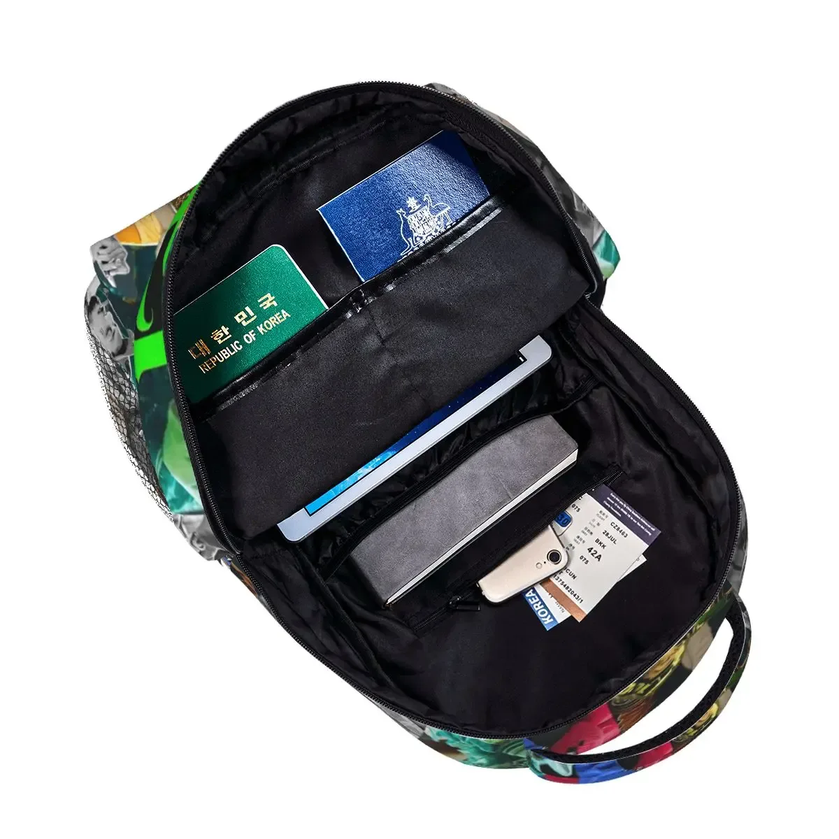 sac à dos graphique rapper jc reyes album tour pour étudiants, sac d'école, sac de randonnée, sac de voyage, sac à dos de mode pour hommes et femmes, sac à bandoulière