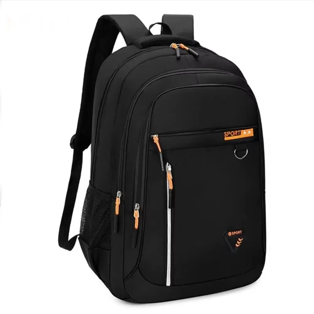 sac à dos unisexe pour étudiants, multi-poches, en nylon, sac à dos de voyage, compartiments multiples, sac à dos professionnel multi-couches