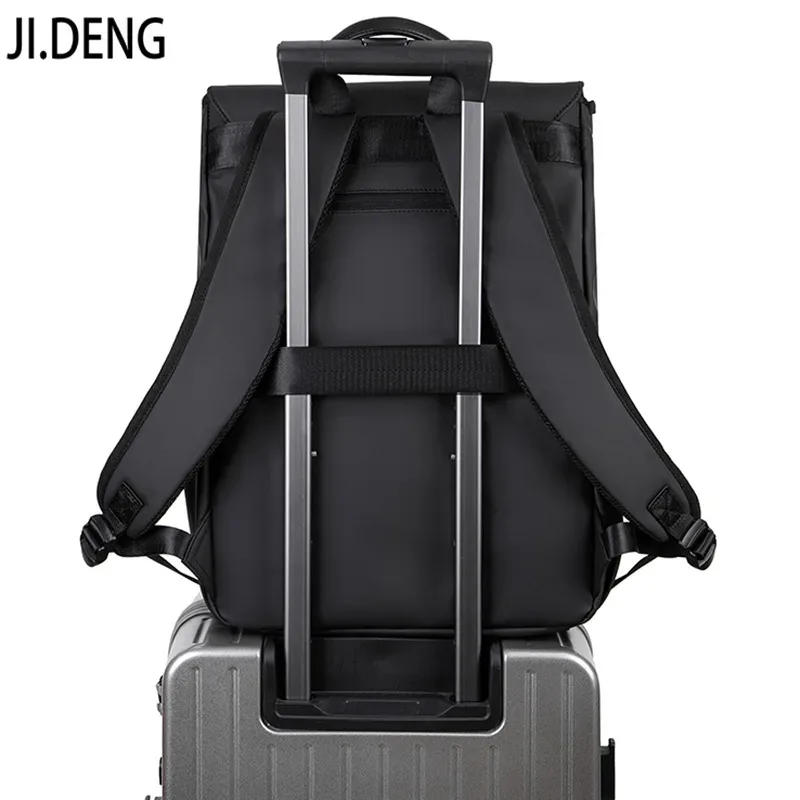 sac à dos multifonctionnel pour hommes, sac léger pour ordinateur portable de 15.6 pouces, matériau hydrofuge, sac d'école de grande capacité