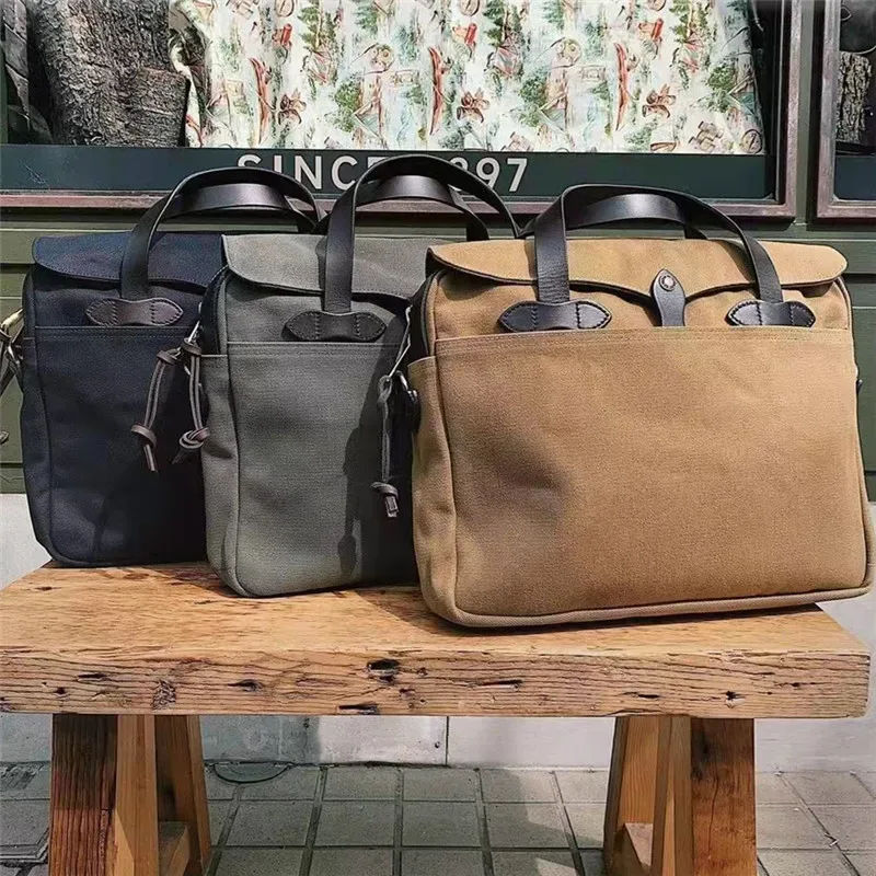 sac de voyage vintage en toile cirée pour hommes, étui à bombes d'affaires, fourre-tout rapduty 173, sac pour ordinateur portable 15.6 ", sac messager, haute qualité