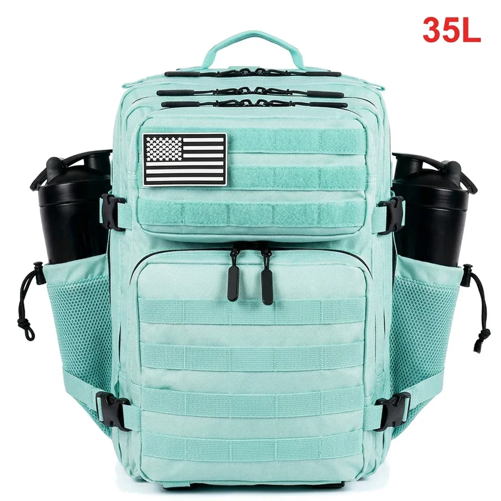 35l sac à dos tactique pour femmes hommes molle voyage en plein air camping randonnée sac sport week-end athlète sac à dos de gymnastique double porte-gobelets