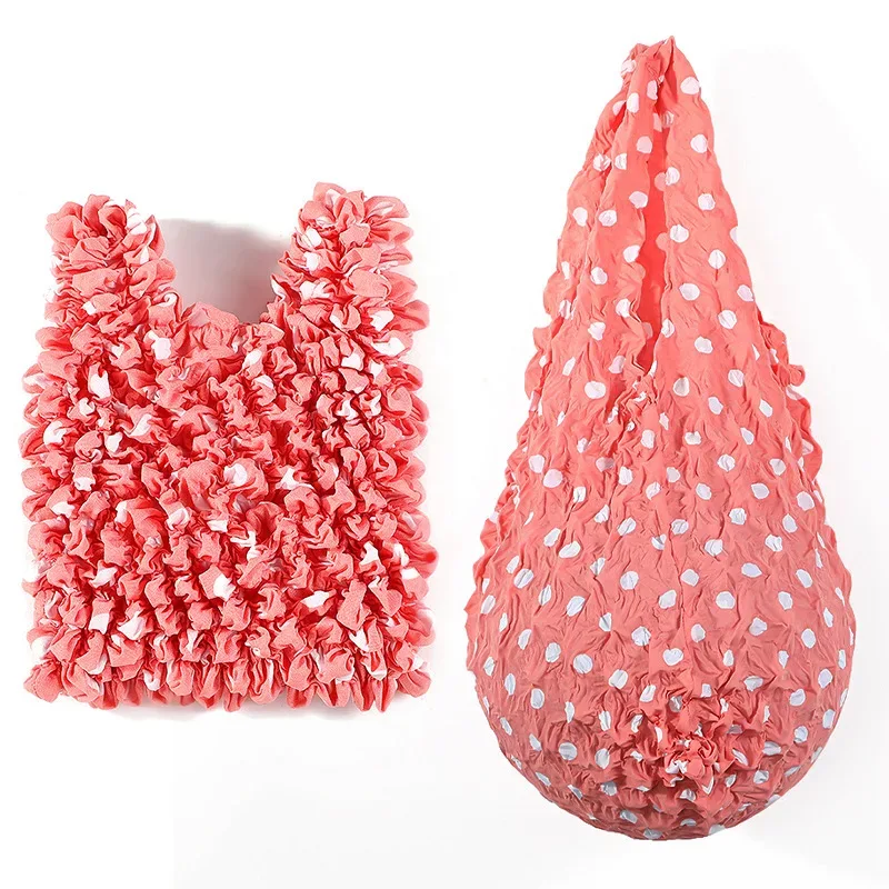 nouveau sac fourre-tout élastique réutilisable mini 1 pièce, grande capacité, sac à bandoulière portable, sac de rangement