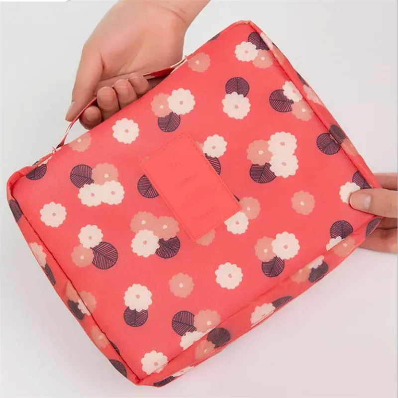 trousse de maquillage extérieure haute capacité pour filles, trousse à cosmétiques pour femmes, trousse de toilette, trousse de rangement étanche pour femmes, trousse de maquillage de beauté