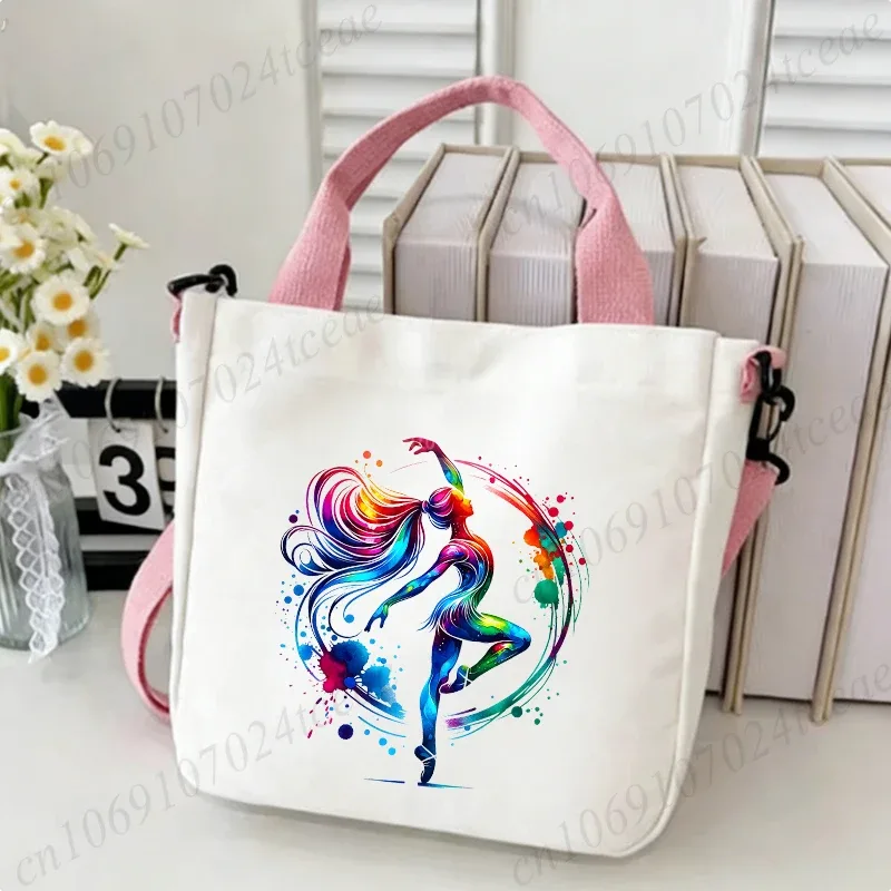 sac à bandoulière en toile pour femmes, sacs à bandoulière esthétiques pour filles, sacs à main fourre-tout à la mode pour adolescents, garçons et filles, cadeau
