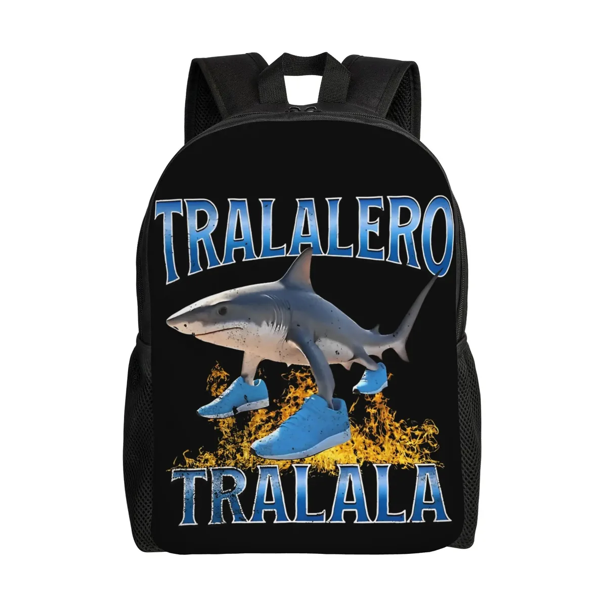sac à dos tendance et durable pour étudiants et professionnels, motif meme 'strawberry elephant italian brainrot', amusant, pour hommes et femmes, sac à bandoulière pour ordinateur portable