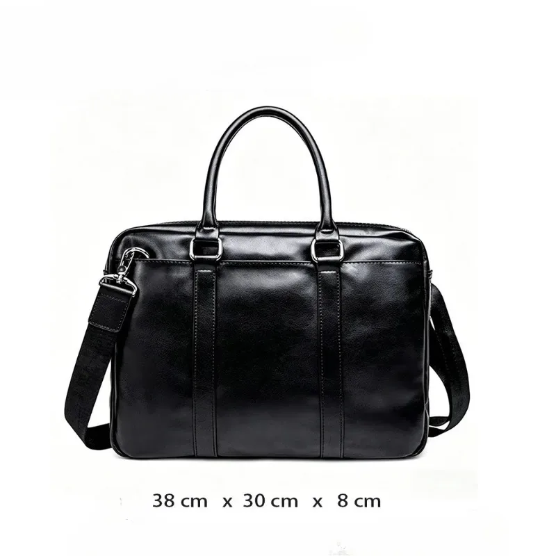 porte-documents d'affaires de luxe pour hommes, sacoche pour ordinateur portable, sac à main de grande capacité, sacs à bandoulière multifonctions pour hommes