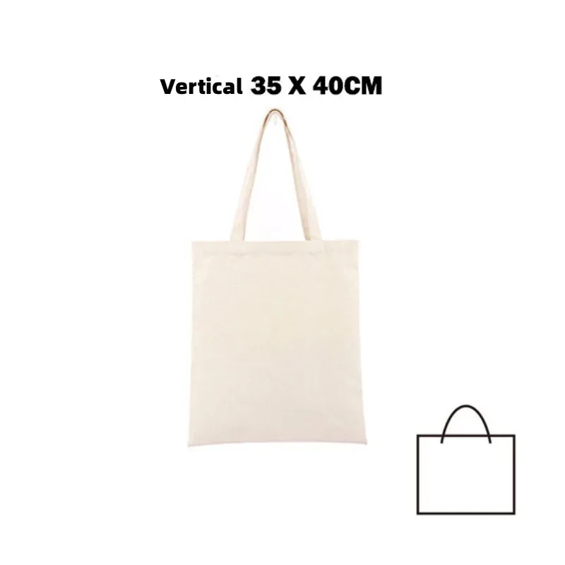 sac de courses réutilisable grande capacité pliant blanc sacs fourre-tout écologiques pliable toile épicerie sac à main pour femme sac à bandoulière