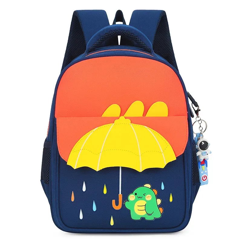 sac à dos parapluie mignon pour garçons et filles de maternelle, personnalisable avec nom, petit cartable pour enfants, nouveau sac à goûter de dessin animé pour la journée des enfants