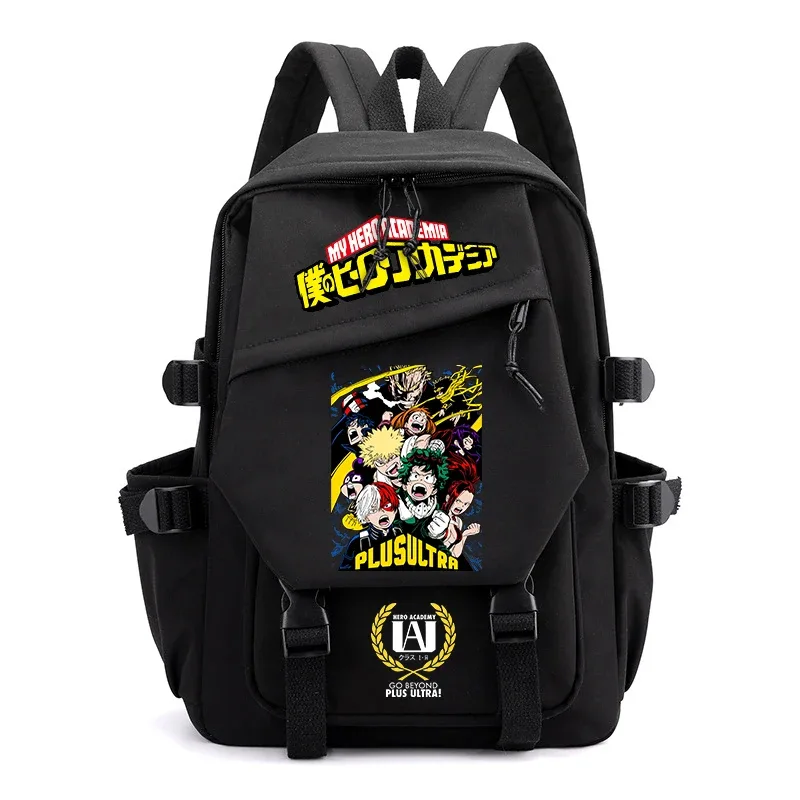 petit sac à dos my hero academia anime pour filles, sac à dos léger et décontracté pour étudiants, sac à dos de voyage pour l'école