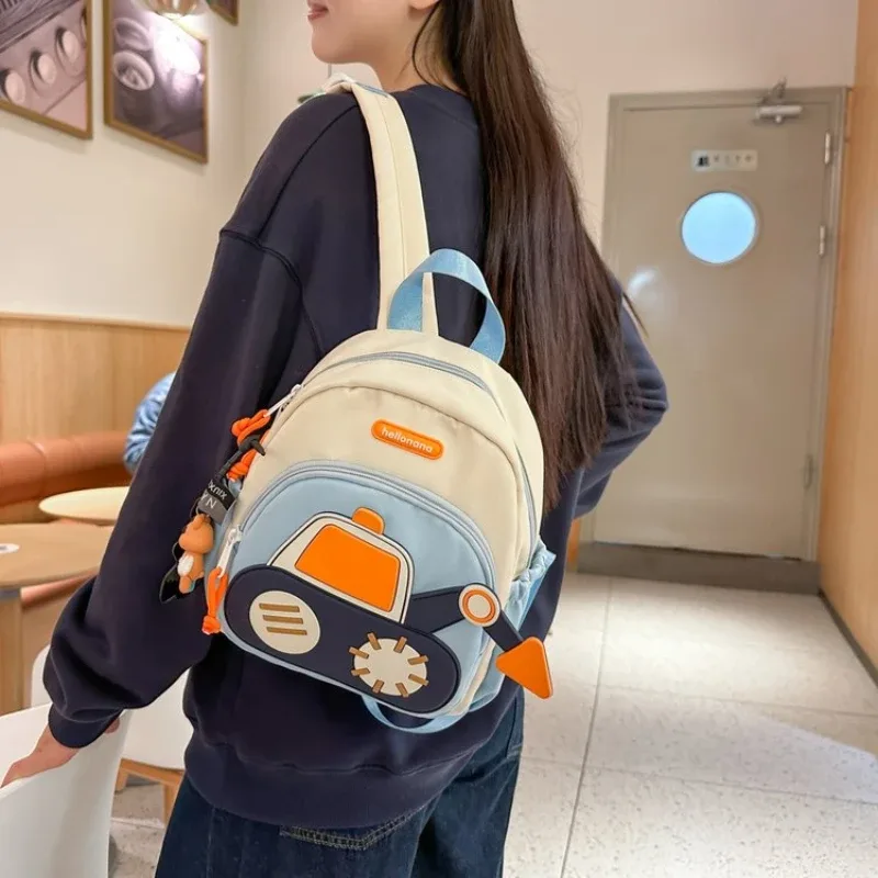 nouveau sac à dos en nylon léger à la mode design de couleur unie élégant sacs de voyage de loisirs coussin d'air doux pour les jeunes filles beaux sacs