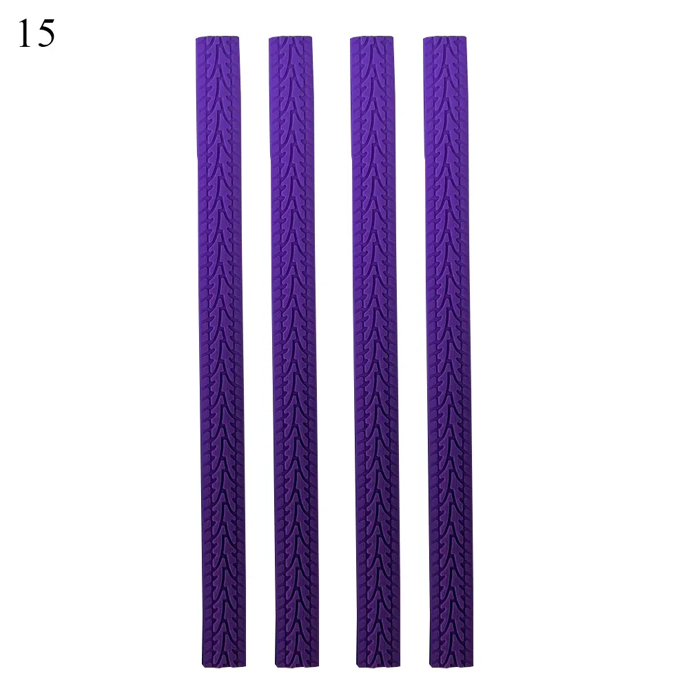 autocollants de protection auto-adhésifs en silicone pour roues de bagages, manchons pour roues de valise, réduction du bruit, couvre-roulettes pour chariot