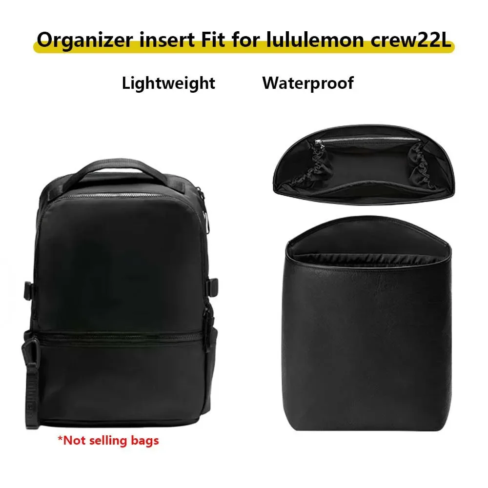 Sac à dos organisateur insérer ajustement parfait sac DuPont papier sac de rangement étanche sac à dos pour équipage 22L sac accessoires léger