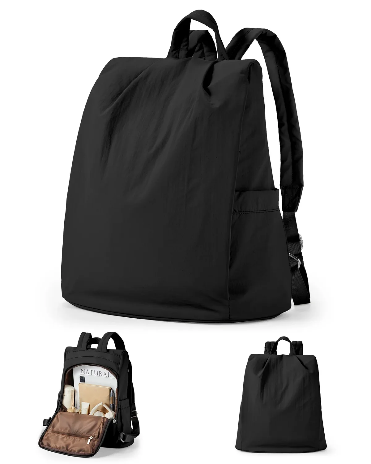 sac à dos pour femmes, sac à dos moderne simple, sac à dos de travail léger pour femmes, sac à dos de voyage antivol