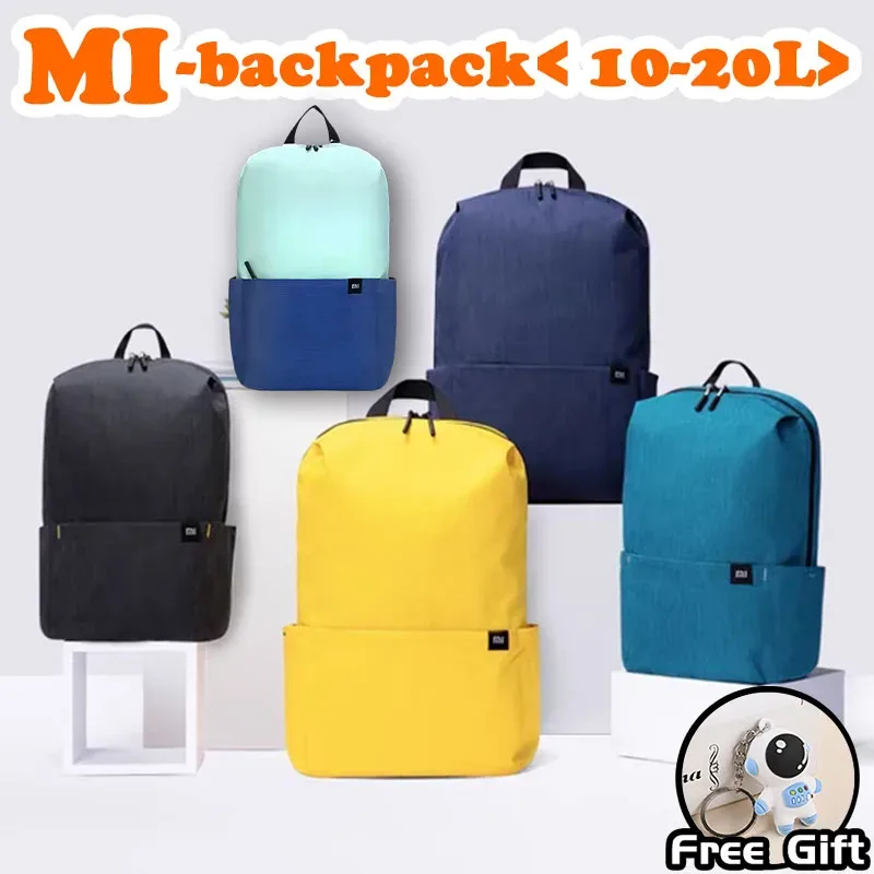 Sac à dos coloré XIAOMI, petit sac pour ordinateur portable, sac à bandoulière pour hommes et femmes, sac de sport portable imperméable pour étudiants et activités de plein air