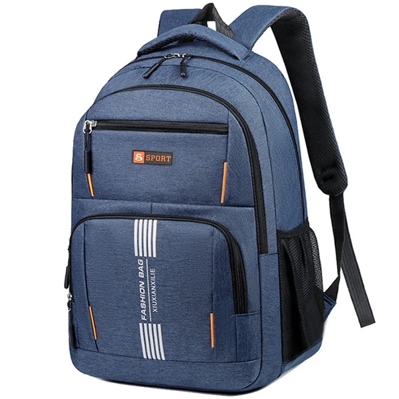 sac à dos minimaliste pour hommes, sac à dos léger en nylon avec plusieurs compartiments de rangement pour l'école et les voyages de week-end