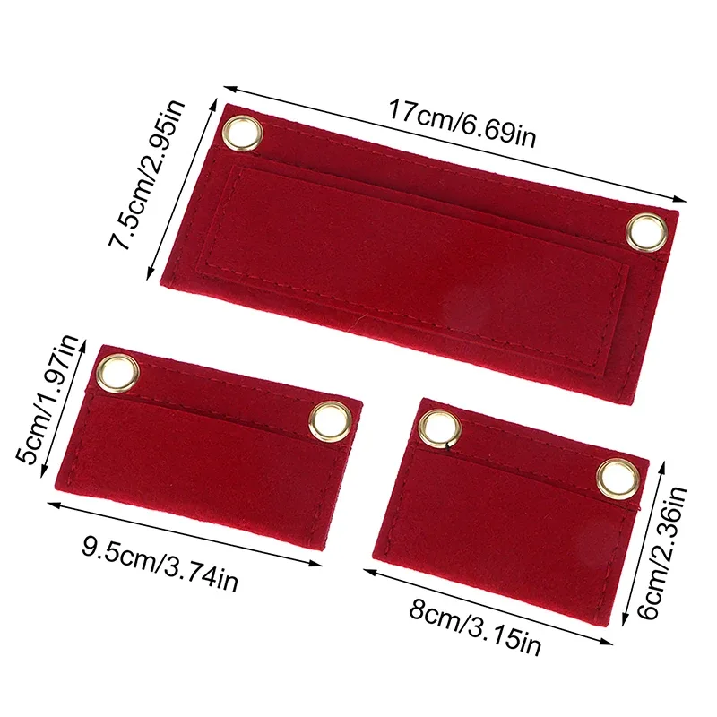 sac à bandoulière en feutre avec couche interne gt, sac portefeuille, sac à bandoulière, conteneur intérieur, organisateur, accessoires, 1 pièce