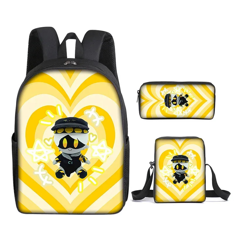 populaire jeune nouveauté meurtre drones impression 3d 3 pièces/ensemble étudiant sacs de voyage sac à dos pour ordinateur portable sac à dos sac à bandoulière trousse à crayons
