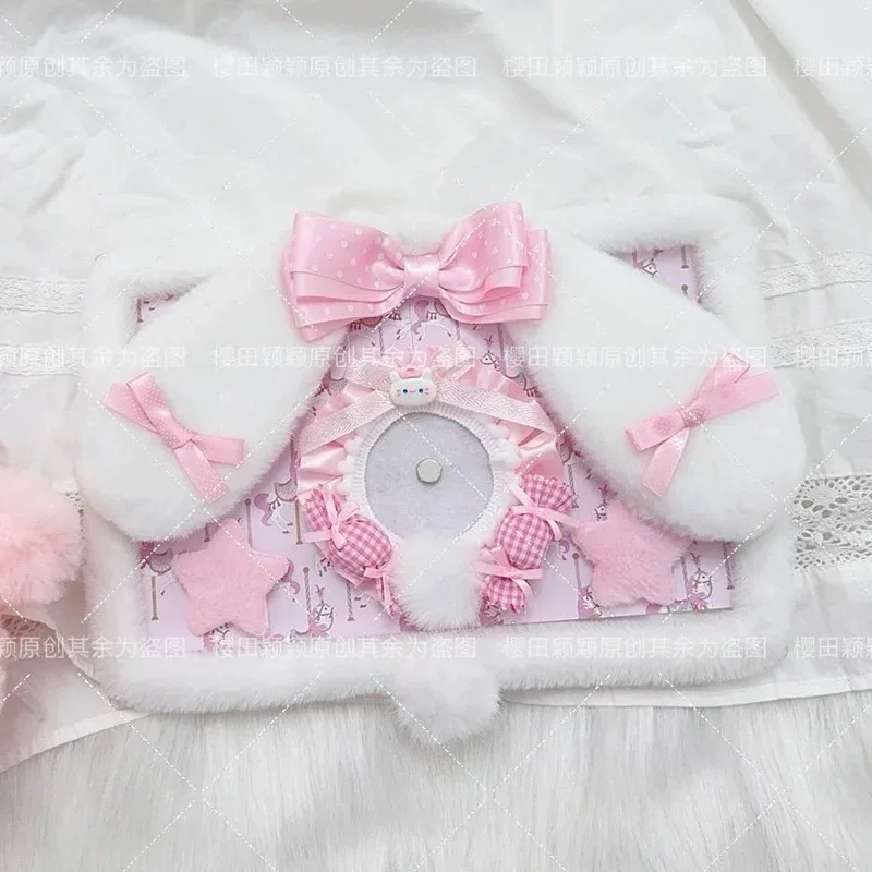 planche ita finition rose, style peluche mignon, sac ita, organisateur de badges, planche d'organisation de badges, accessoires itabag