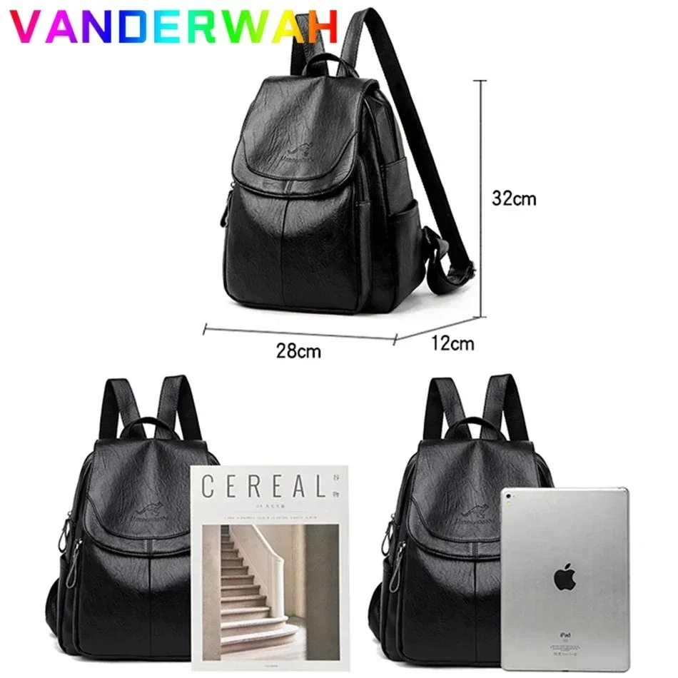 sac à dos en cuir véritable pour femme, sac à dos pour femme, sacs d'école pour adolescentes, mode initiée, 2024