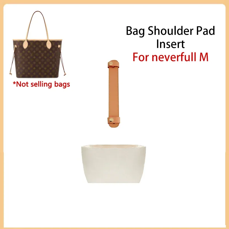 insert organisateur de sac pour neverfull m neverfull, fourre-tout en nylon, rangement d'ordinateur, sac de modification intérieure, accessoires