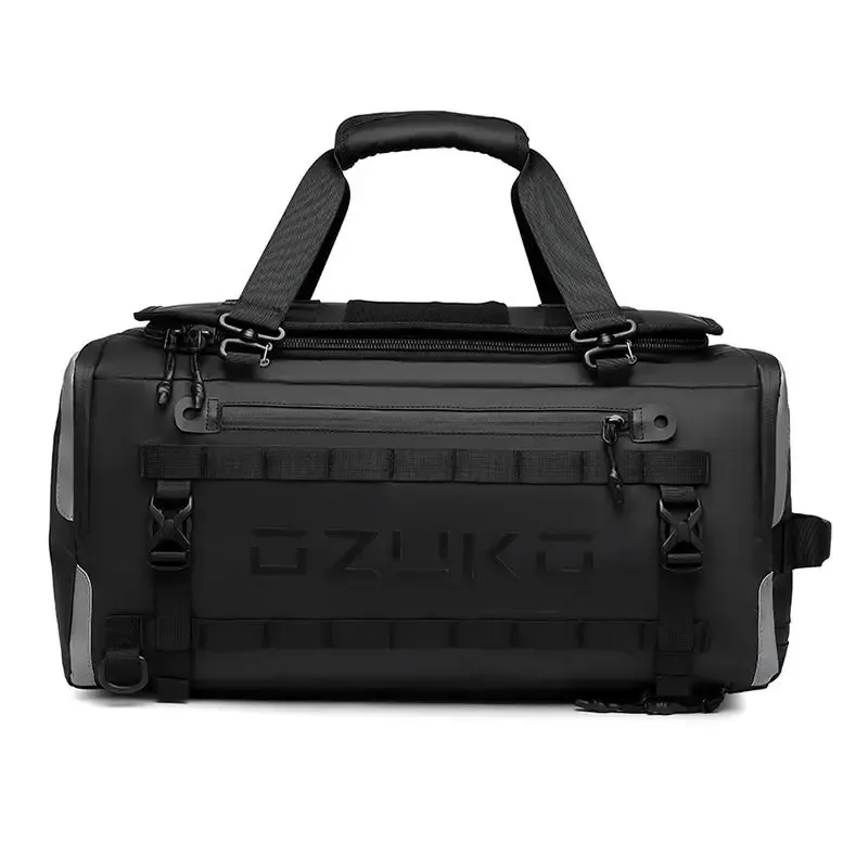sac à dos de voyage ozuko pour hommes, sac de sport et de fitness avec séparation pour articles secs et humides, idéal pour les courts séjours d'affaires, les week-ends et le camping