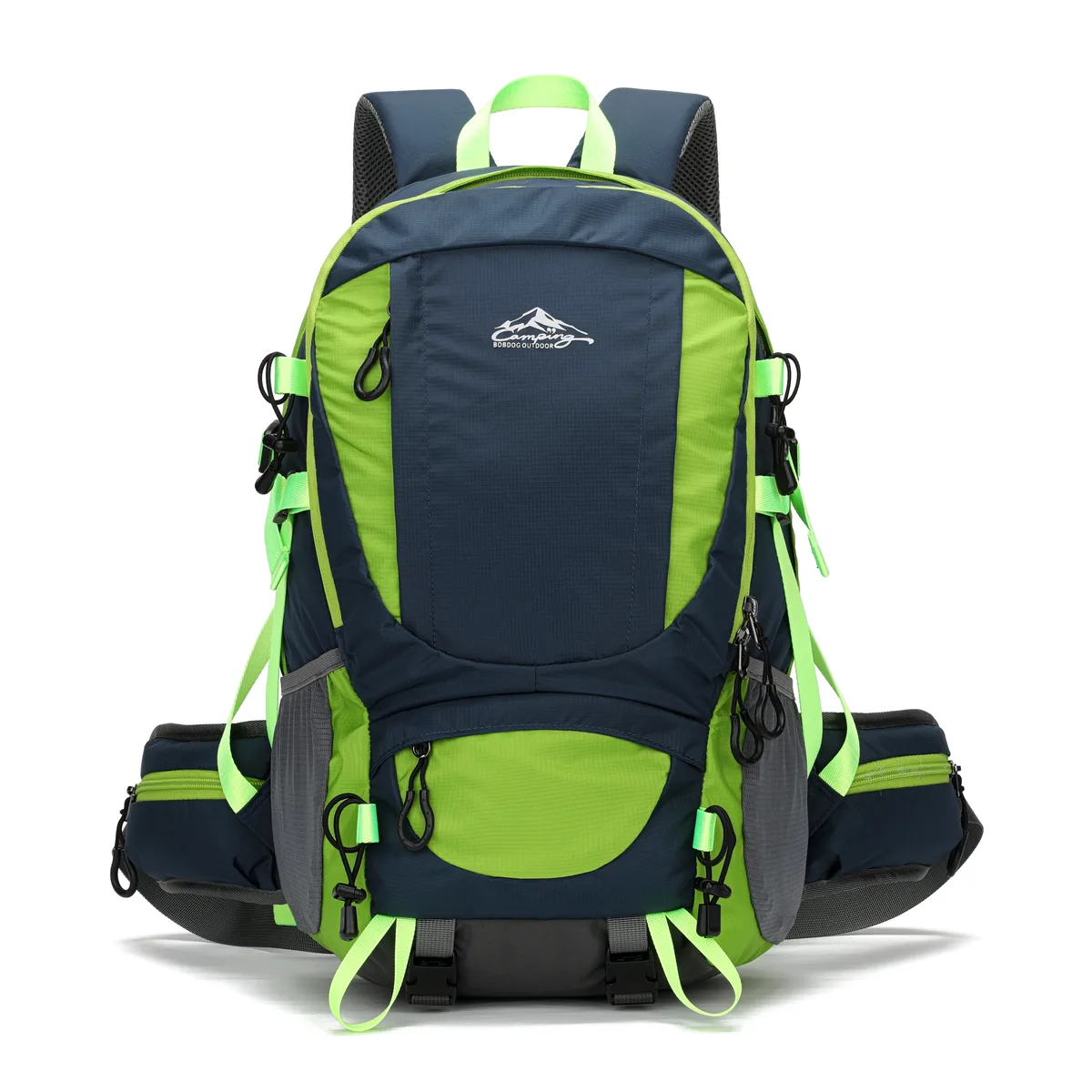 sac à dos de voyage léger et imperméable, sac à dos de camping étanche, adapté à la randonnée, livré avec une housse imperméable