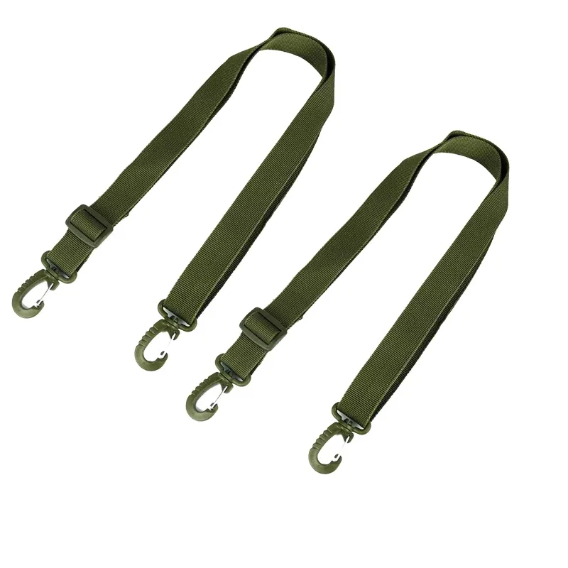 sangle de sac de sport universelle de 1 pouce, 2 pièces/ensemble, sangle d'épaule réglable en nylon de remplacement pour pochette de bouteille d'eau, sac de chasse