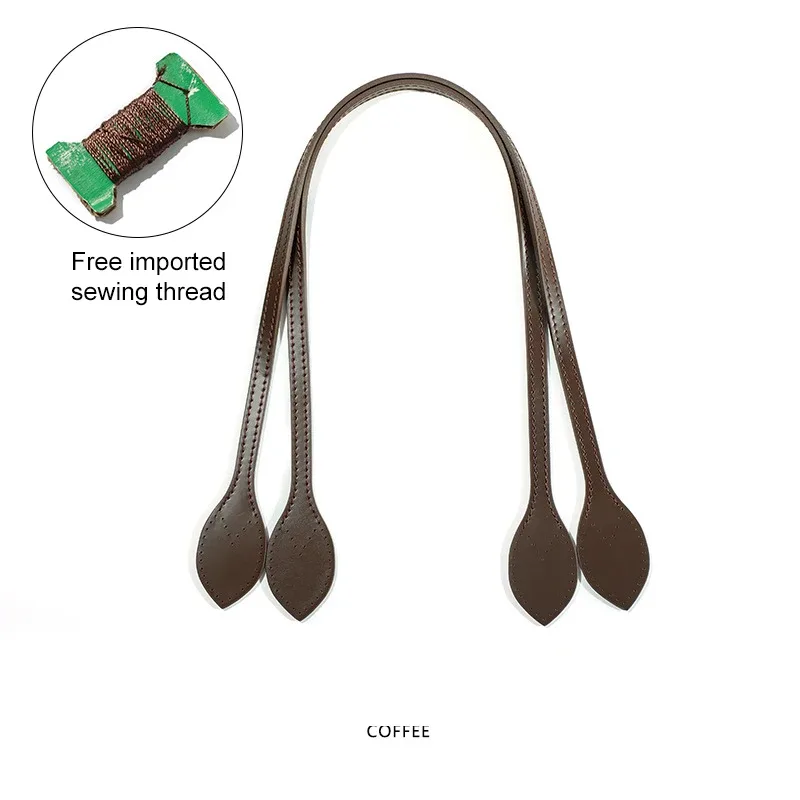 ceinture en cuir tanné végétal de 60cm, bretelles d'épaule de remplacement de bande de ceinture en cuir véritable pour sac à main féminin, poignée de sac à dos