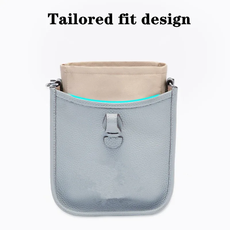 evalunylon liner pocket pour hermès evelyne, 16, 29, 33 sacs, doublure étanche ultra légère, sac de rangement, sac de tri, partie intérieure