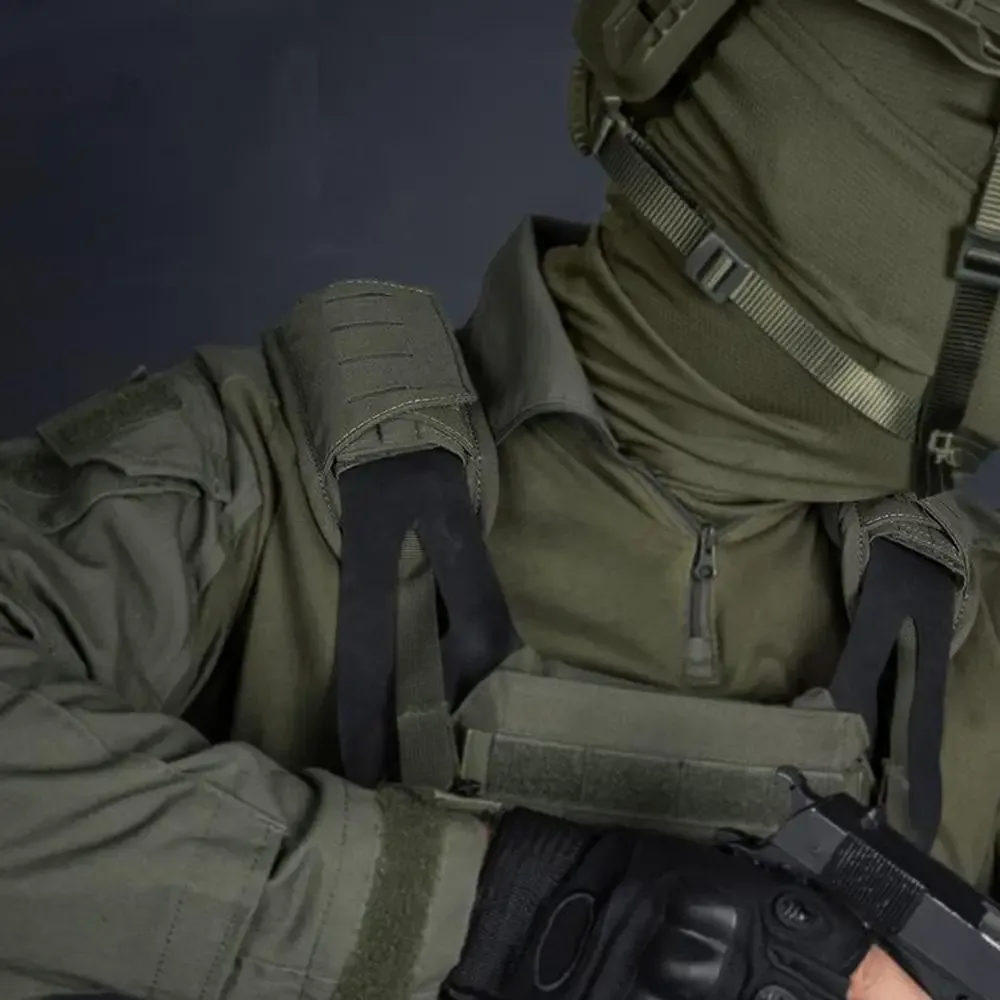 1pc remplacement gilet bandoulière coussinet antidérapant respirant pochette d'ordinateur sangle coussin détachable sac à dos épaulière en plein air