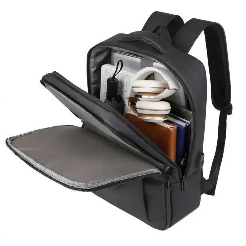 sacs à dos de rangement pour ordinateur portable pour hommes, double épaule, résistant à l'eau, multicouche, grande capacité, pour voyage d'affaires