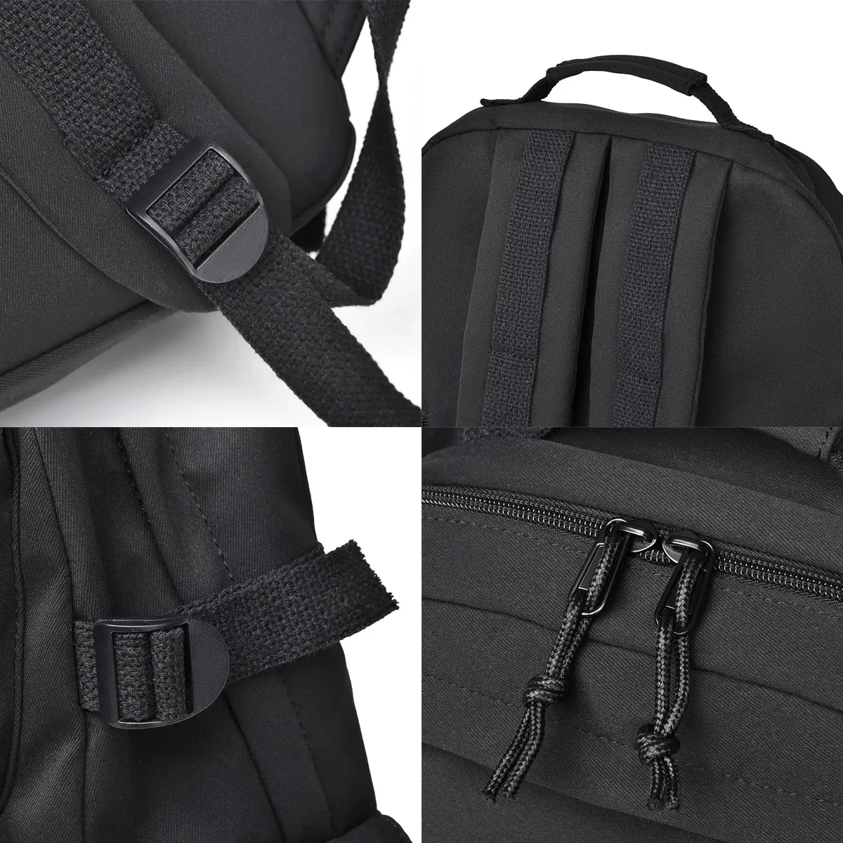 sac à dos unisexe multi-poches, sac à dos de style neutre simple et décontracté de grande capacité en matériau oxford, sac à dos pour ordinateur, offre spéciale