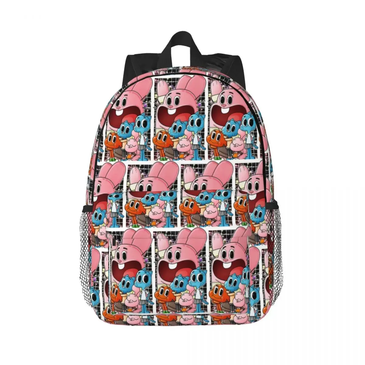 sac à dos the amazing world of gumball, sac à livres pour étudiants, sac d'école pour garçons et filles, sacs à bandoulière pour ordinateur