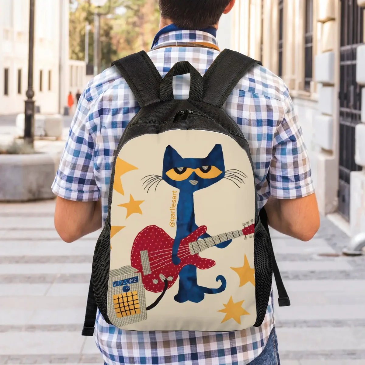 pete the cat sac à dos pour enfants, pour filles et garçons, sacs à dos mignons pour enfants d'âge préscolaire