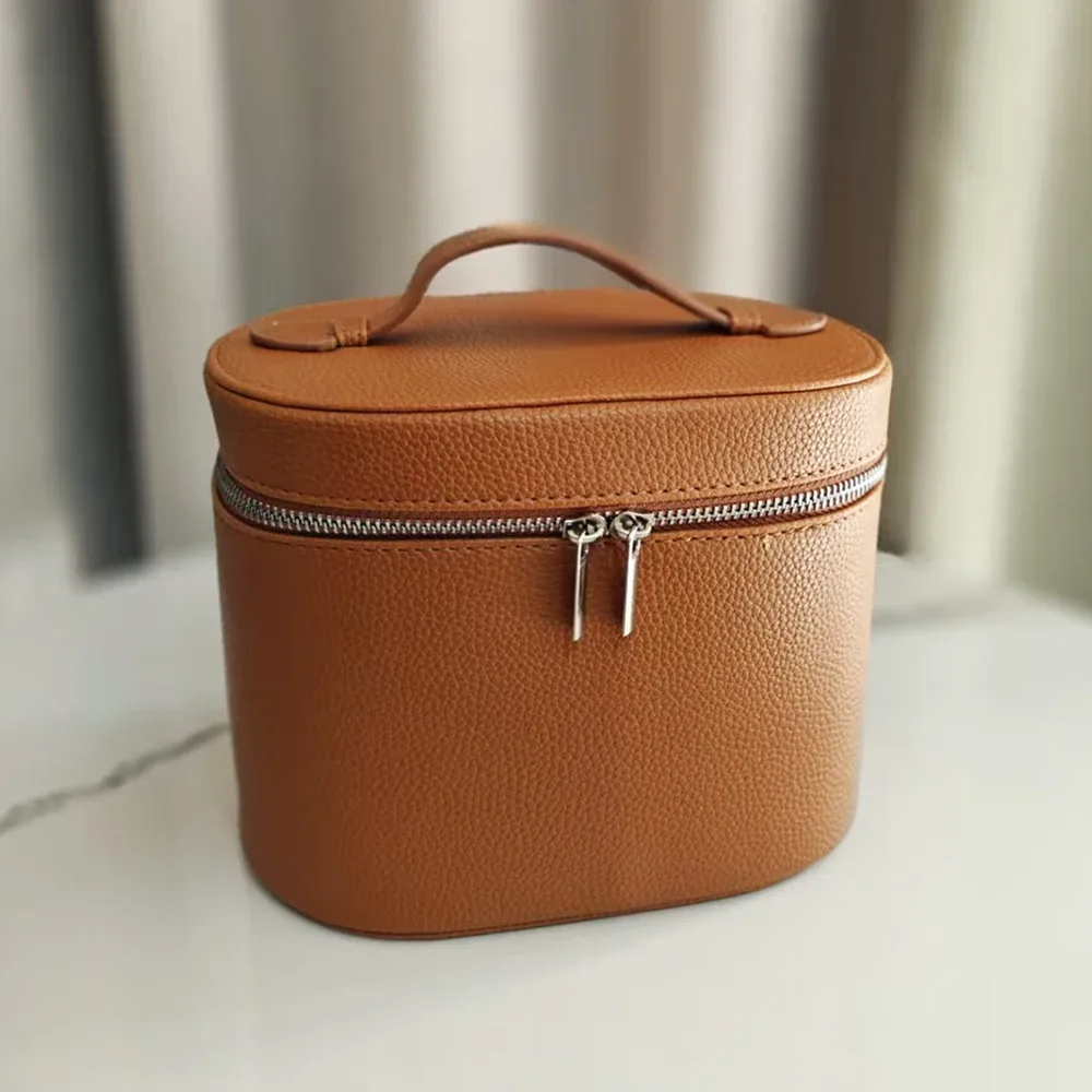 sac à cosmétiques personnalisé avec initiales pour femmes, grande capacité, accessoires de voyage féminins, trousse de maquillage avec poignée supérieure, rangement quotidien pour produits de beauté
