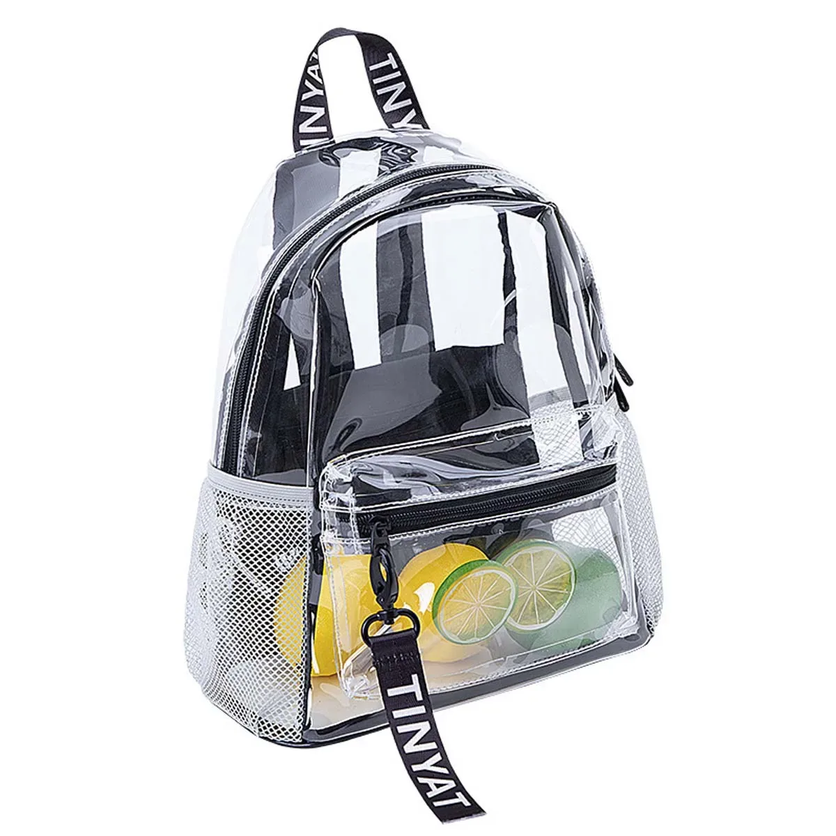 sac à dos transparent en pvc imperméable pour femmes, cartable de voyage de plage, sac de msi pour filles, nouvelle mode, vente en gros