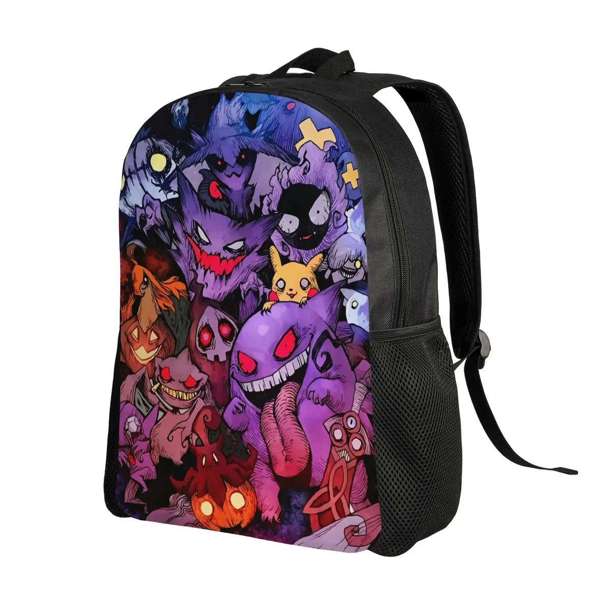 sacs à dos pokemon gengar, sac à dos de bureau, sac à dos de grande capacité