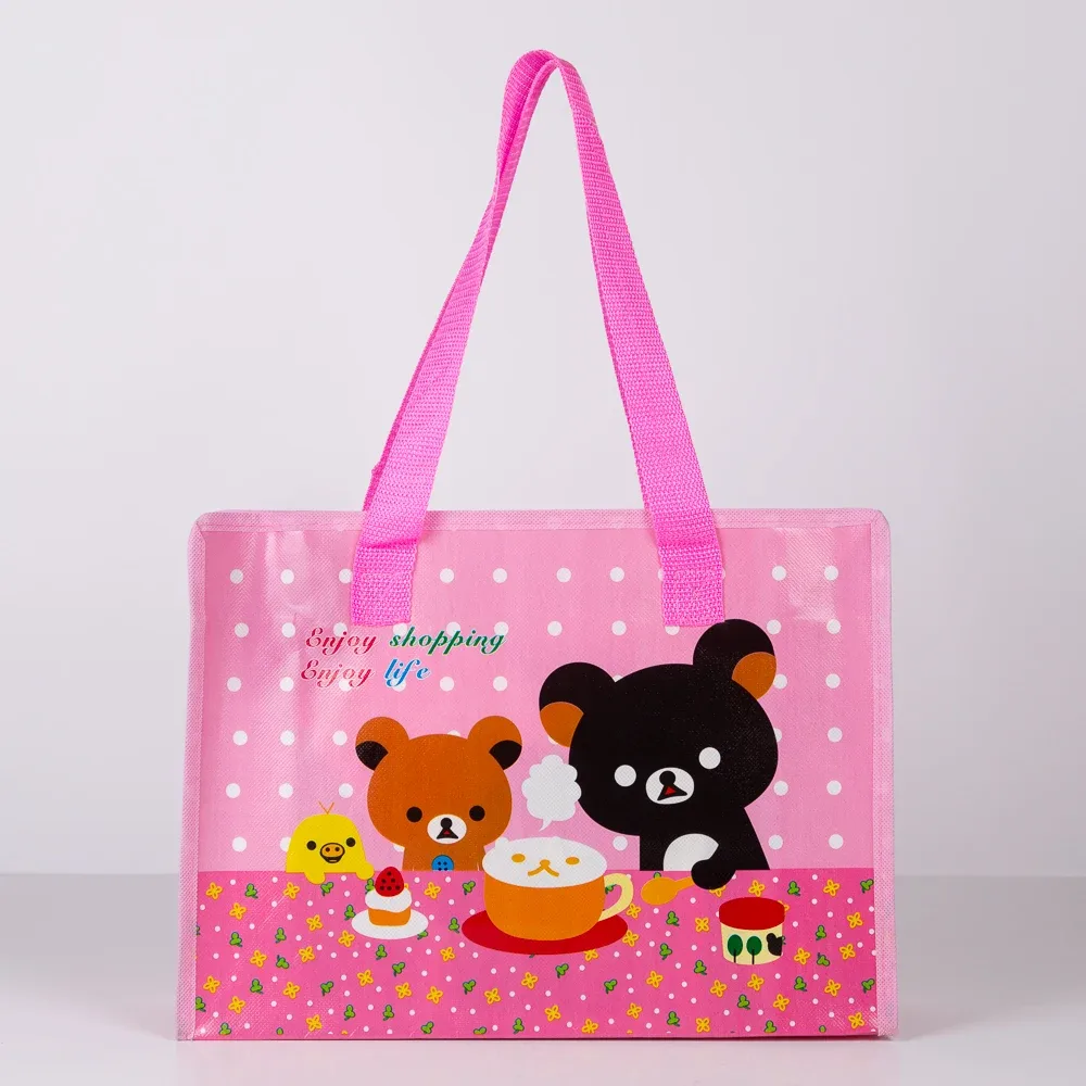 sac de courses pliable réutilisable pour femmes, grand sac fourre-tout en tissu non tissé unisexe, pochette pour épicerie