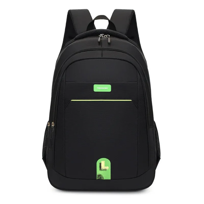 sac à dos de voyage à la mode de grande capacité pour hommes, sac d'étudiant, sac pour ordinateur portable simple, sacs à double épaule pour ordinateur portable d'affaires