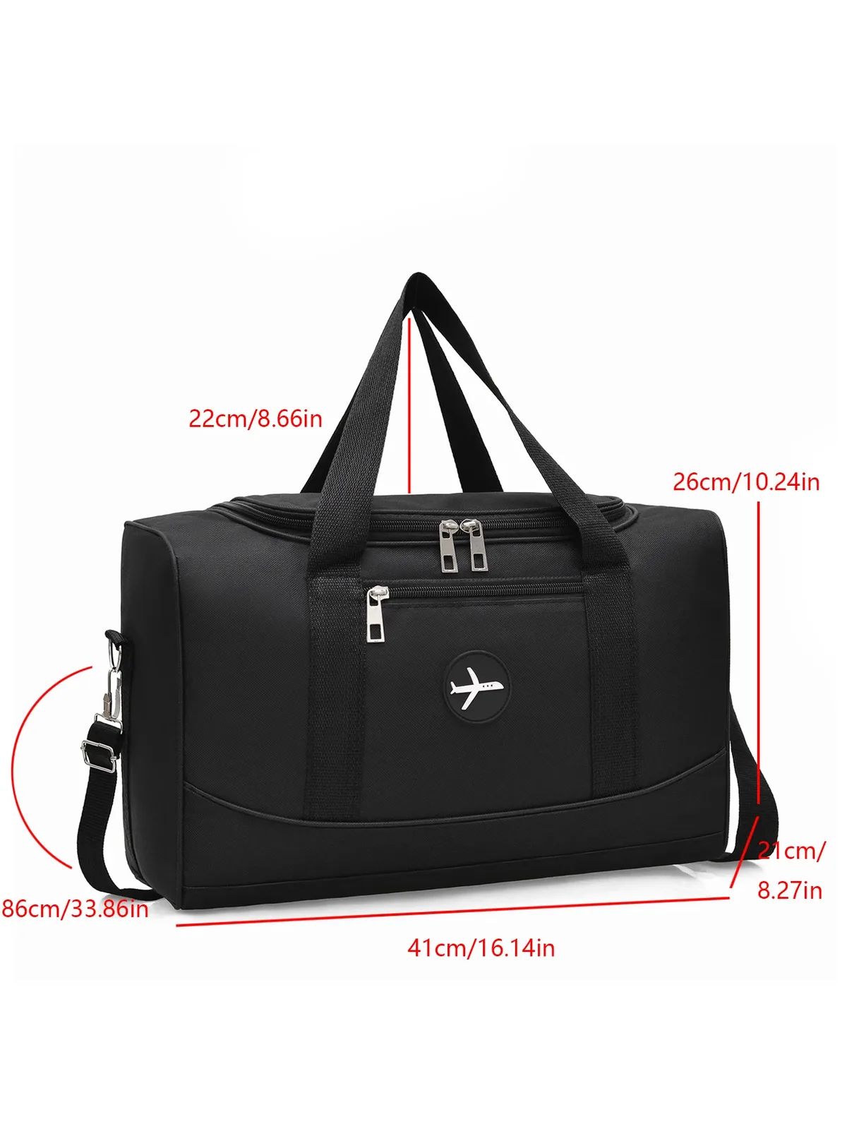 sac de voyage pliable, sac à bandoulière de grande capacité