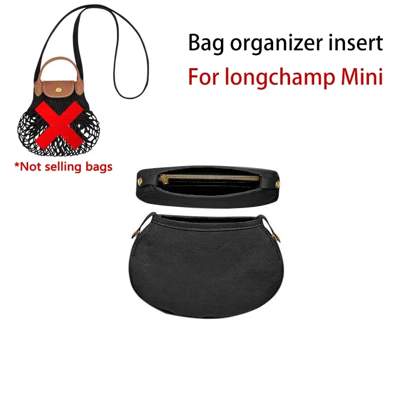 organisateur de sac pour longchamp bow net bag, imperméable, durable, support de sac tendance, accessoire de rangement intérieur pour modification de sac